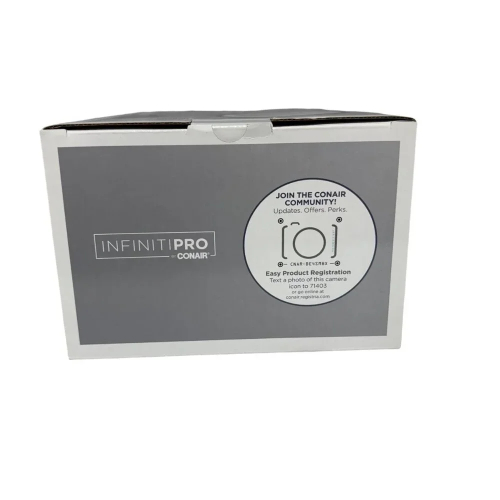 NIB InfinitiPro By Conair Lighted Makeup Mirror Magnification Lifetime LED